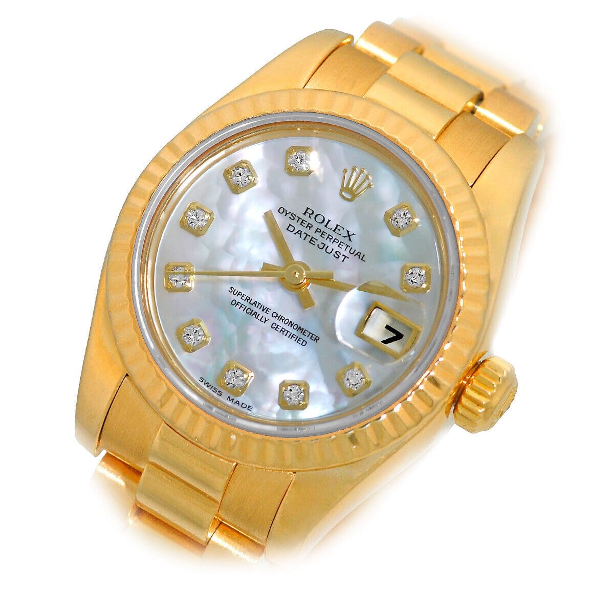 ＭＯＣＯ　オーダー Rolex Lady-Datejust Yellow Gold / MOP / Diamond-Set