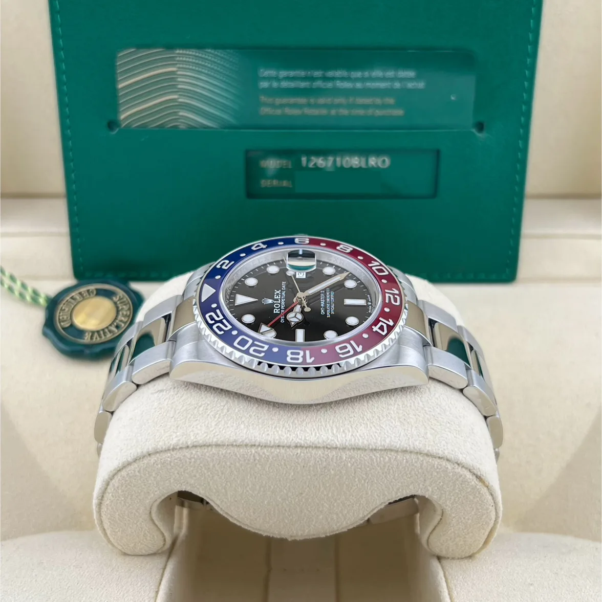 2021 Rolex GMT-Master II "Pepsi" / Oyster 126710BLRO-0002 Listing Image 4