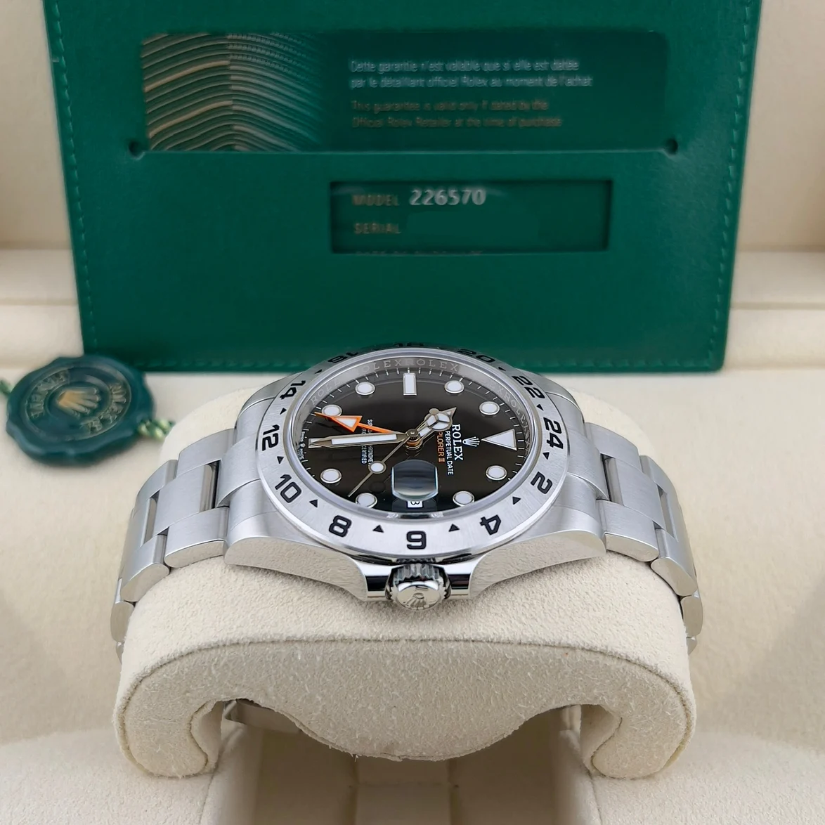 2024 Rolex Explorer II Black 226570-0002 Listing Image 3