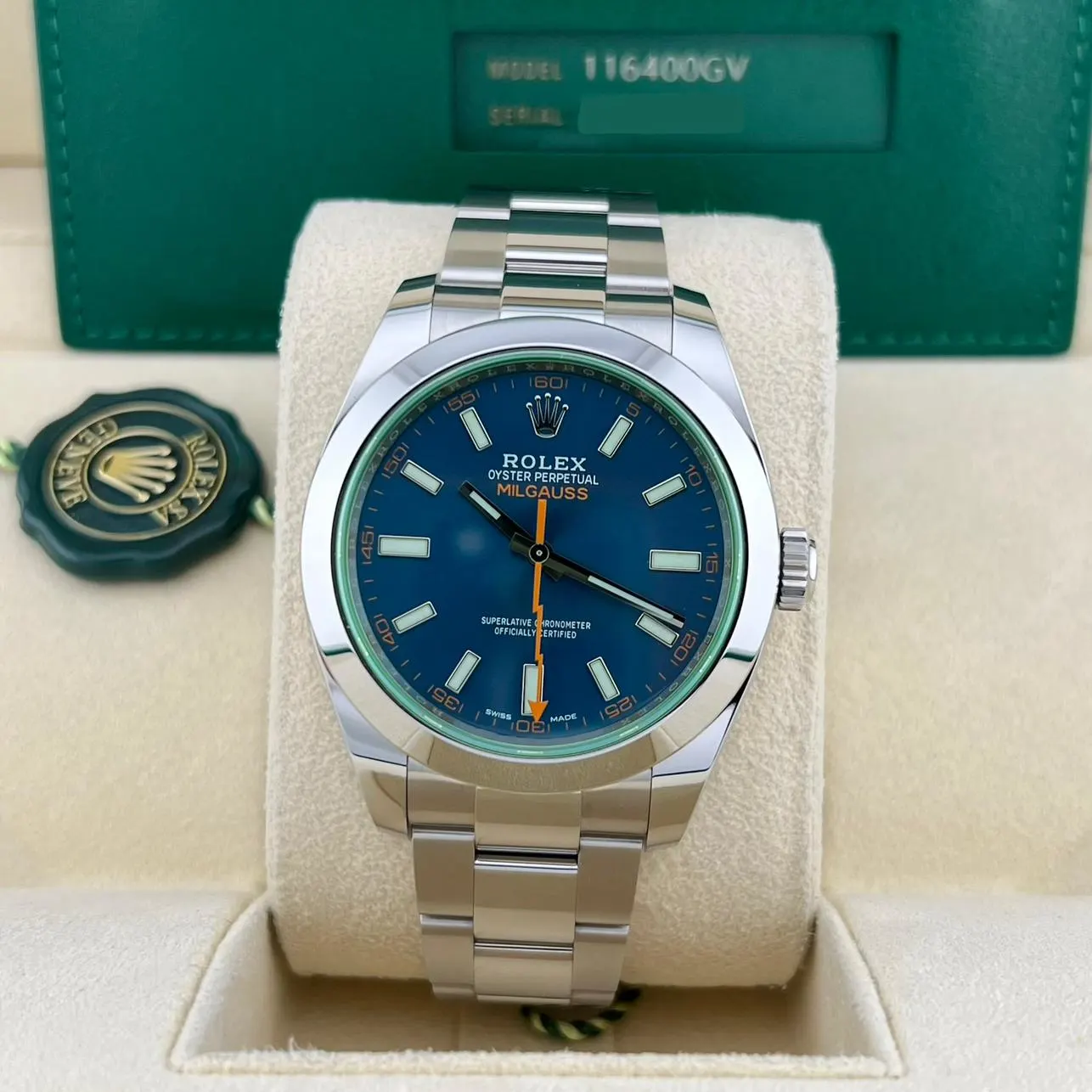 2020 Rolex Milgauss Blue 116400GV-0002 Listing Image 2