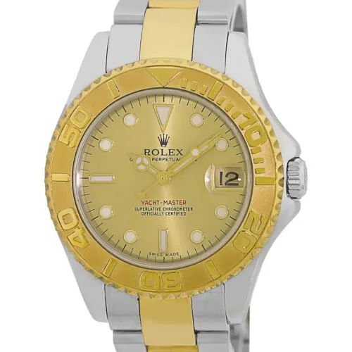 Rolex Yacht-Master 35 Two-Tone / Slate 168623 Listing Image 2