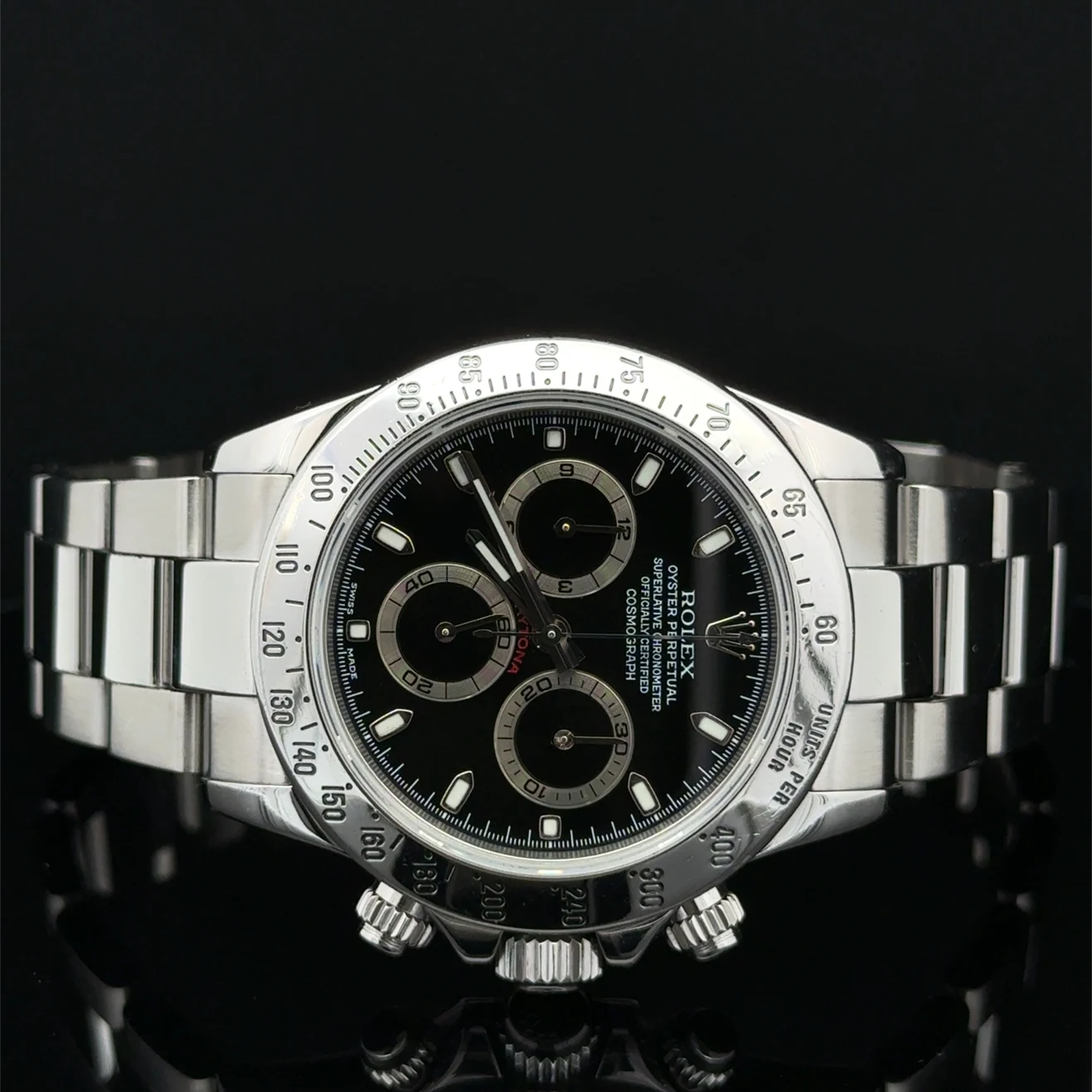 2006 Rolex Daytona Steel / Black 116520-0015