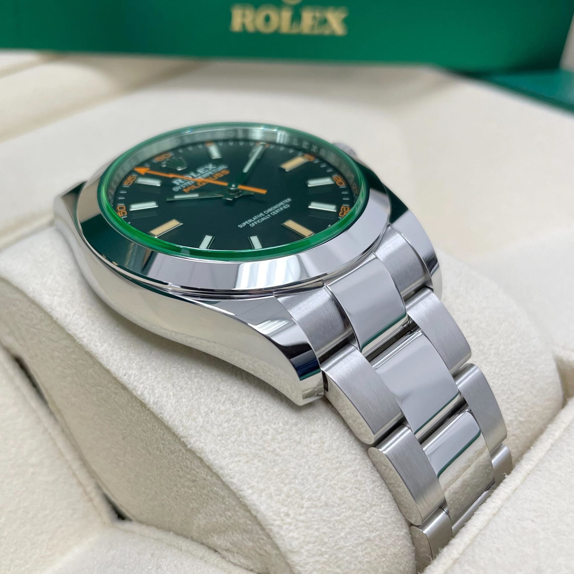 Rolex milgauss matte on sale black