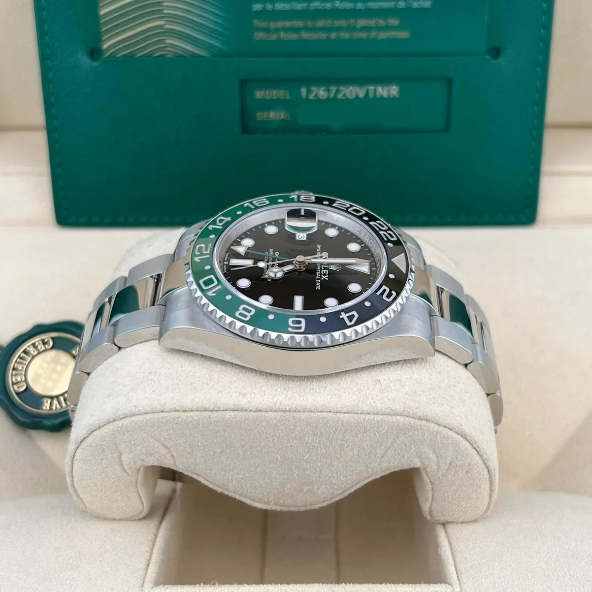 2023 Rolex GMT-Master II "Sprite" / Oyster 126720VTNR-0001 Listing Image 3