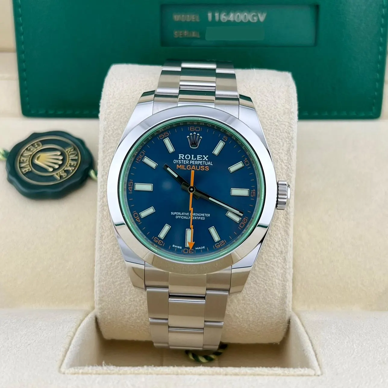2022 Rolex Milgauss Blue 116400GV-0002 Listing Image 2
