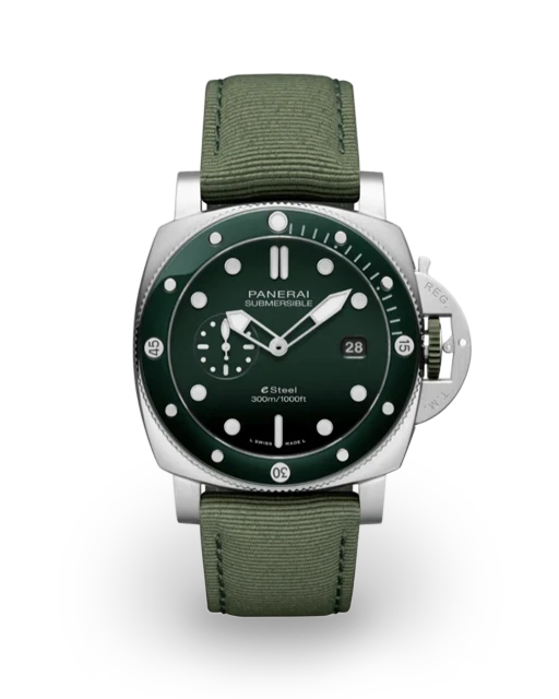 Panerai Submersible QuarantaQuattro ESteel Verde Smeraldo PAM01287  Model Image