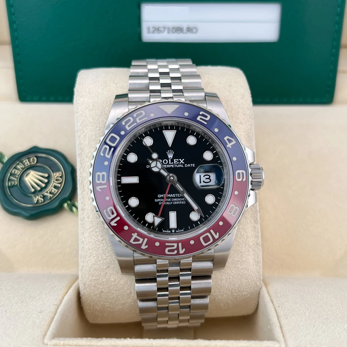 2018 Rolex GMT-Master II "Pepsi" / Jubilee 126710BLRO-0001 Listing Image