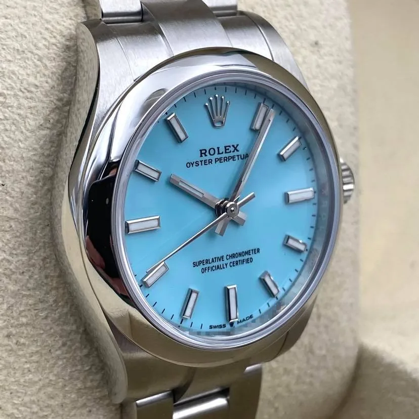 2022 Rolex Oyster Perpetual 31 Tiffany Turquoise 277200-0007 Listing Image 3