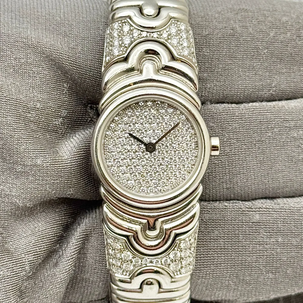 Bvlgari Parentesi 20 White Gold / Diamond-Paved / Bracelet BJ01