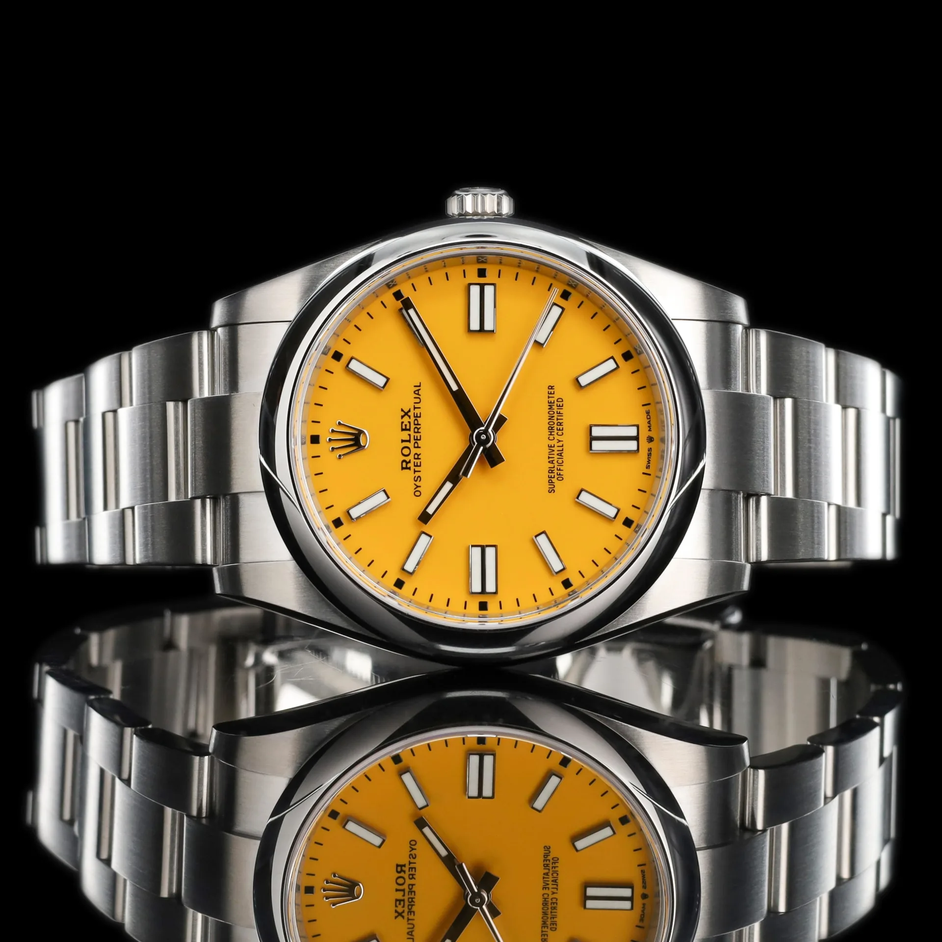 2021 Rolex Oyster Perpetual 41 Yellow 124300-0004