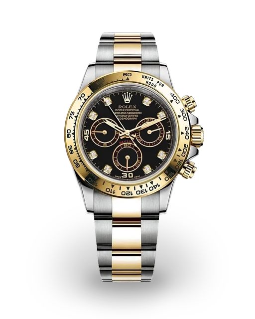 Rolex Daytona Two-Tone / Black / Diamond-Set 116503-0011  Model Image