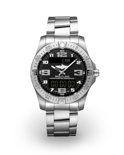 Breitling Aerospace Evo Titanium / Black / Bracelet E79363101B1E1  Model Image