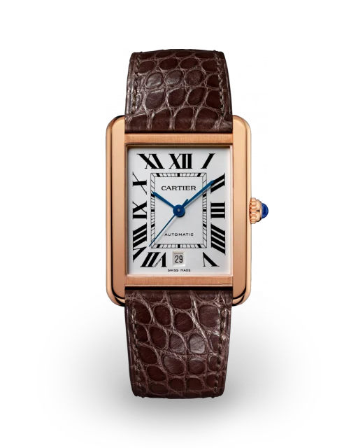 Cartier Tank Solo Automatic XL Rose Gold / Strap W5200026  Model Image