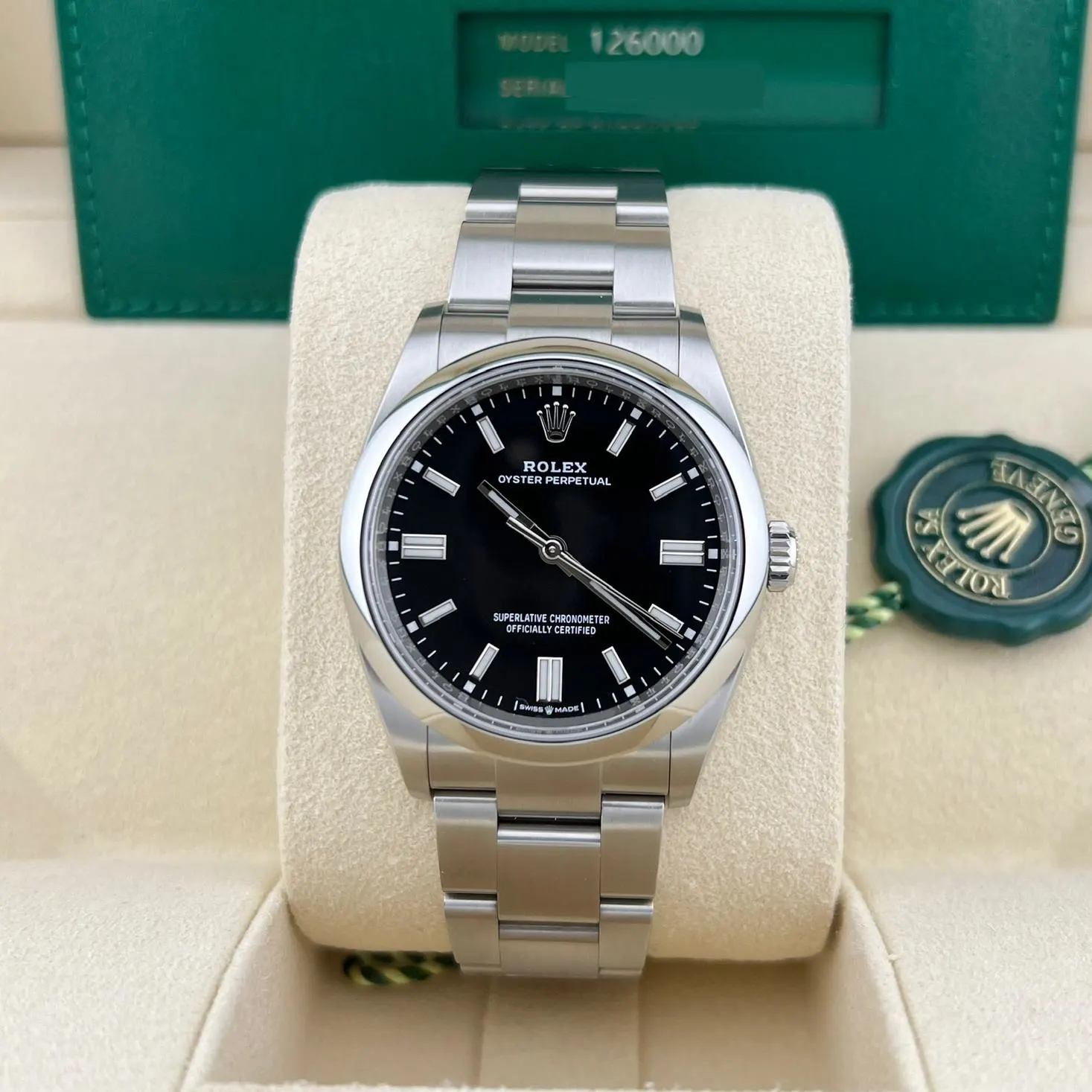 2023 Rolex Oyster Perpetual 36 Black 126000-0002 Listing Image 2