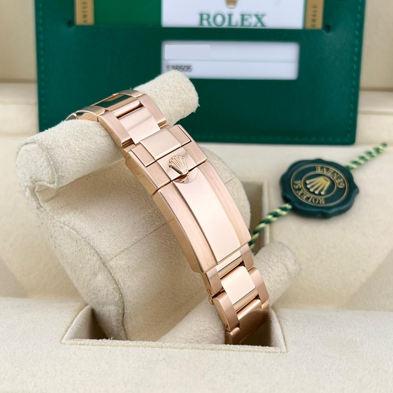 Rolex submariner rose hot sale gold 2018