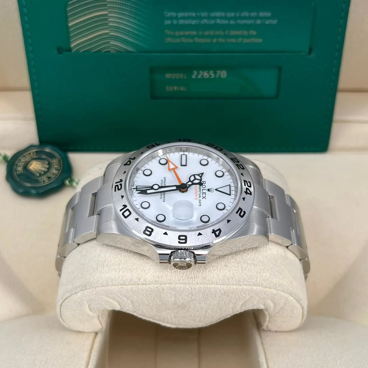 2024 Rolex Explorer II White 226570-0001 Listing Image 3
