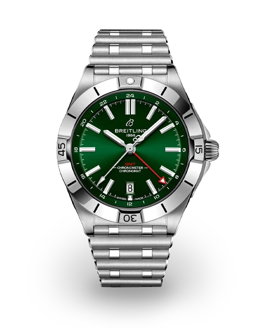 Breitling Chronomat 40 GMT / Green / Stainless Steel A32398101L1A1  Model Image