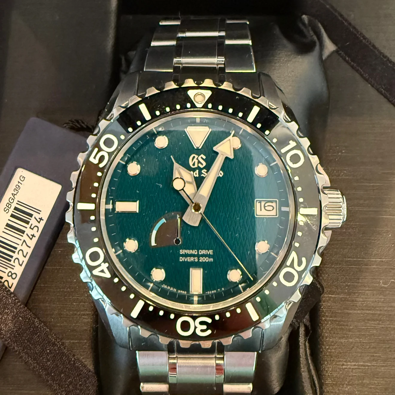2019 Grand Seiko Spring Drive Diver Asia - Limited to 200 Pieces SBGA391G