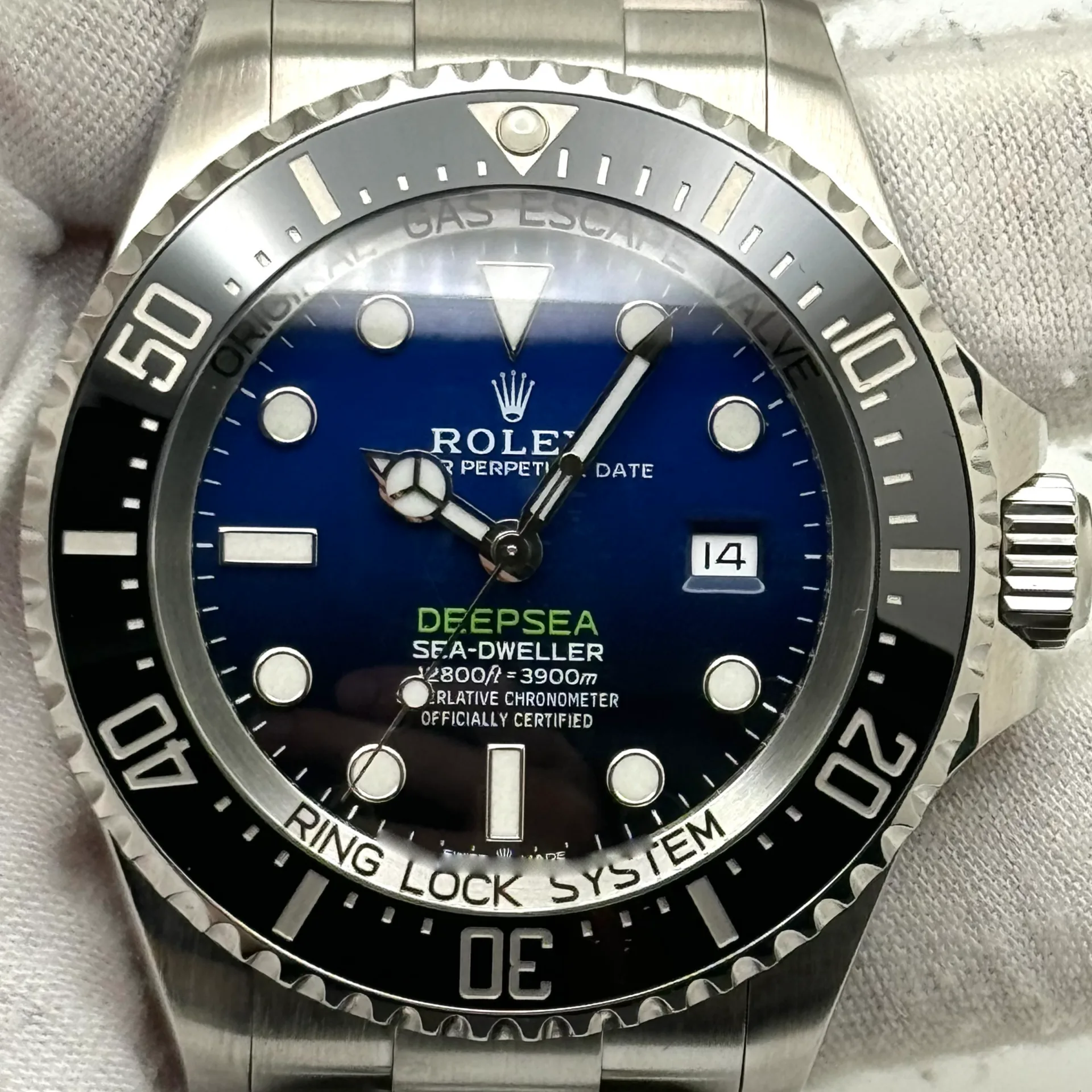 2018 Rolex Sea Dweller Deepsea D Blue James Cameron 126660 0002