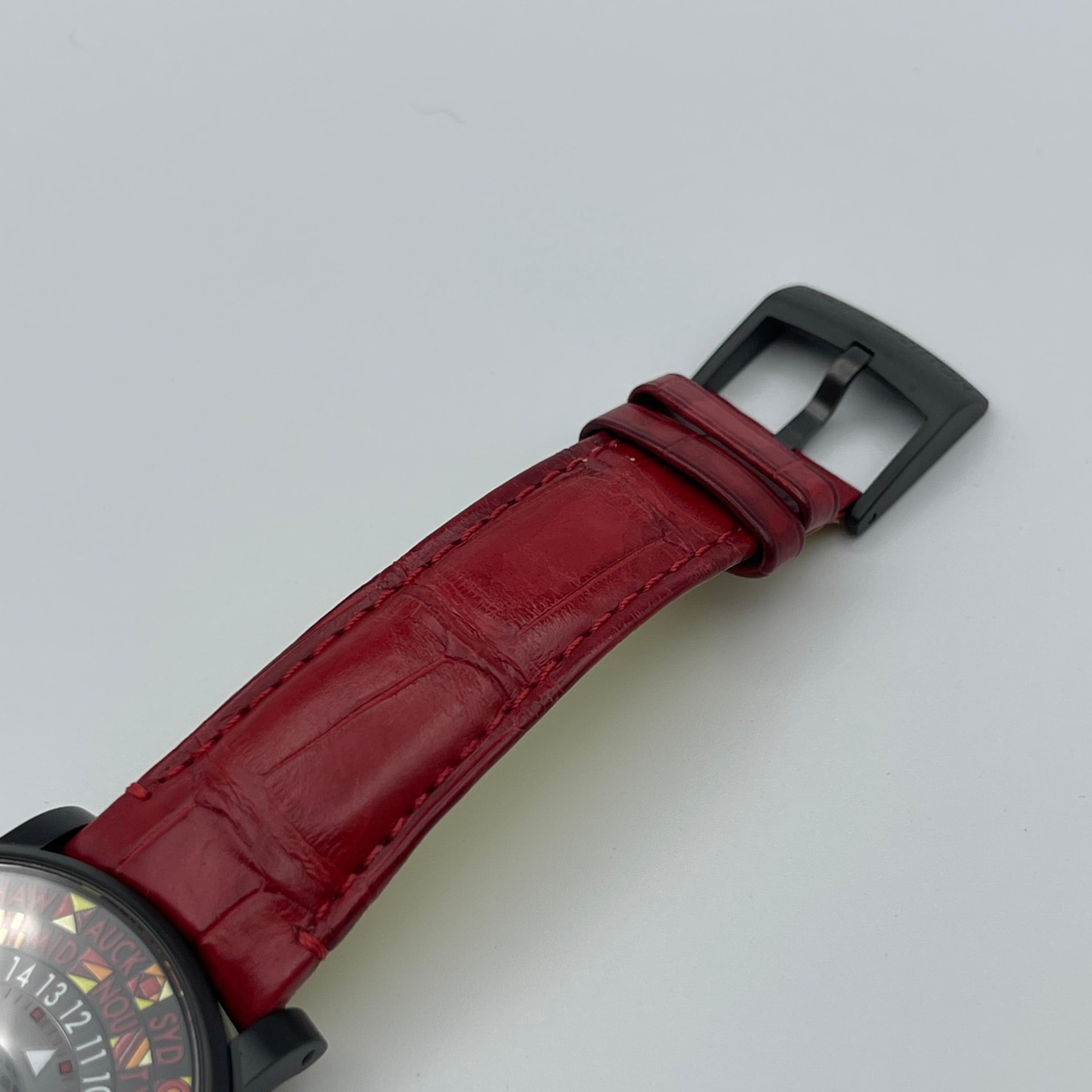 Louis Vuitton Escale Timezone Japan Limited Q5D230 SS/Leather