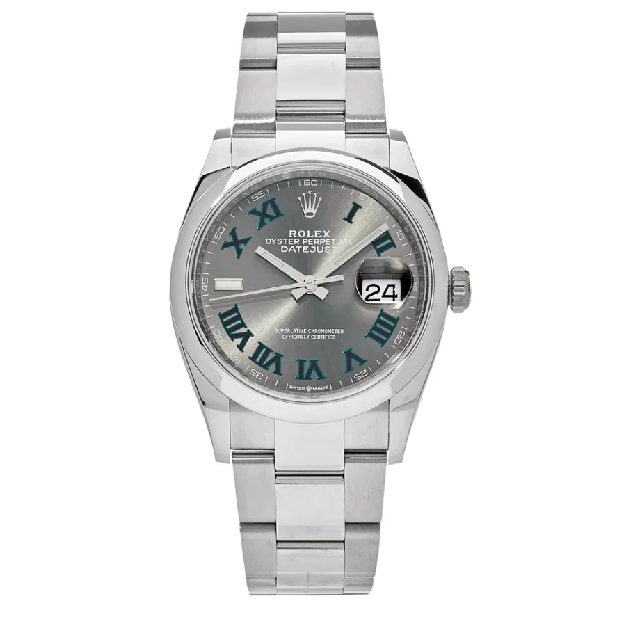 2021 Rolex Datejust 36 "Wimbledon" / Smooth / Oyster 126200-0018 Listing Image 1