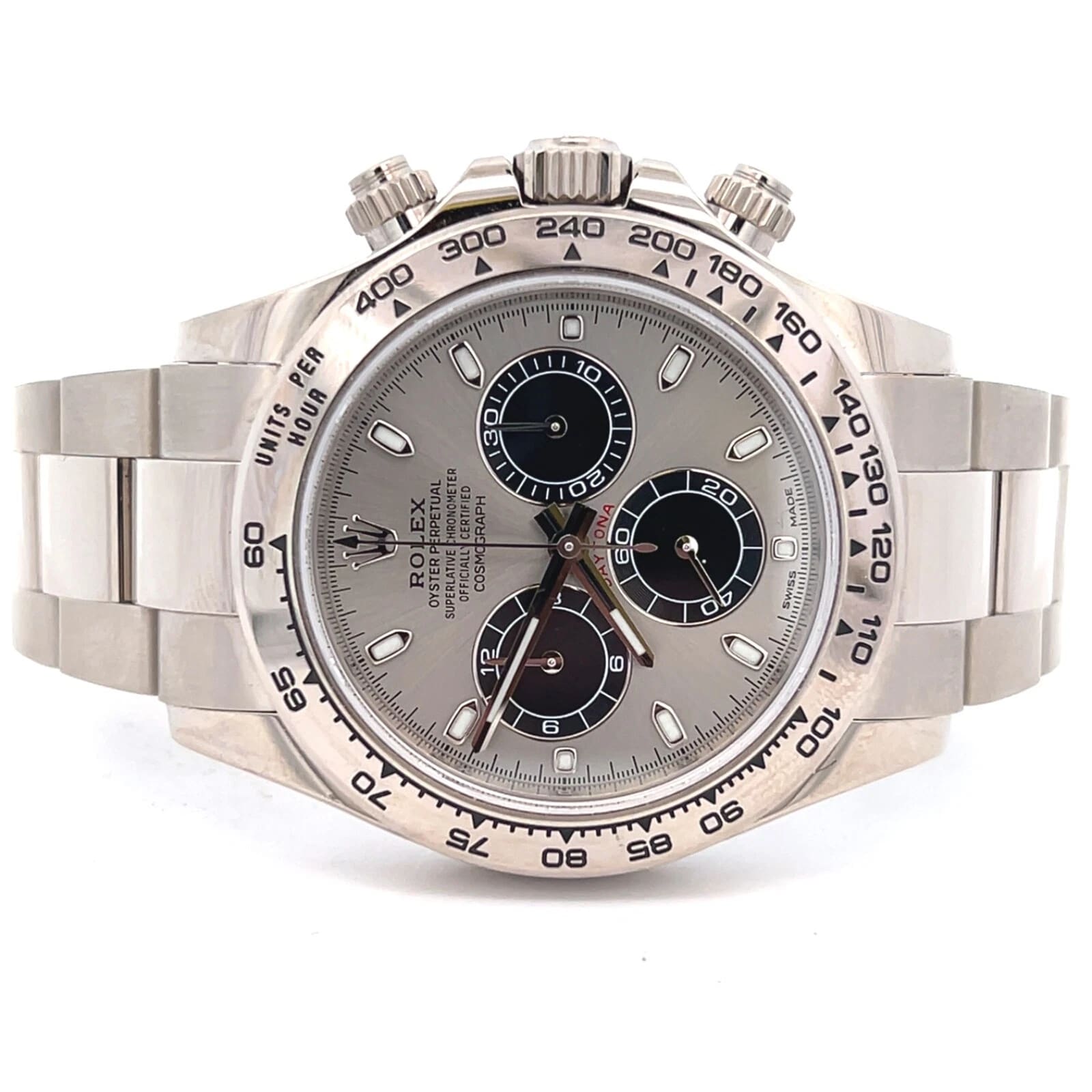 Rolex Daytona White Gold / Steel and Black 116509-0072