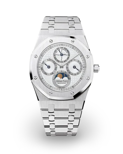 Audemars Piguet  Royal Oak Perpetual Calendar 39 Steel / Platinum / Silvered 25820SP.OO.0944SP.03  Model Image