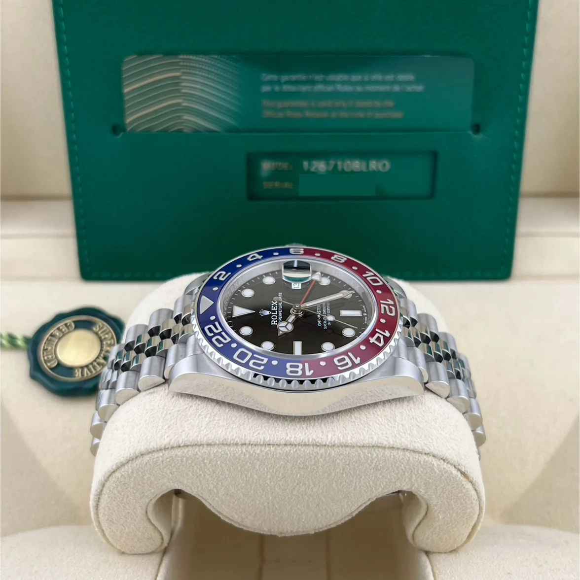 2023 Rolex GMT-Master II "Pepsi" / Jubilee 126710BLRO-0001 Listing Image 4