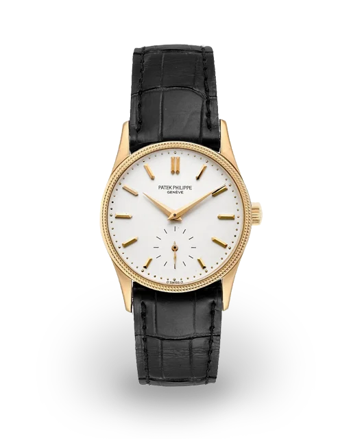 Patek Philippe Calatrava Yellow Gold / Silvered 3796J  Model Image