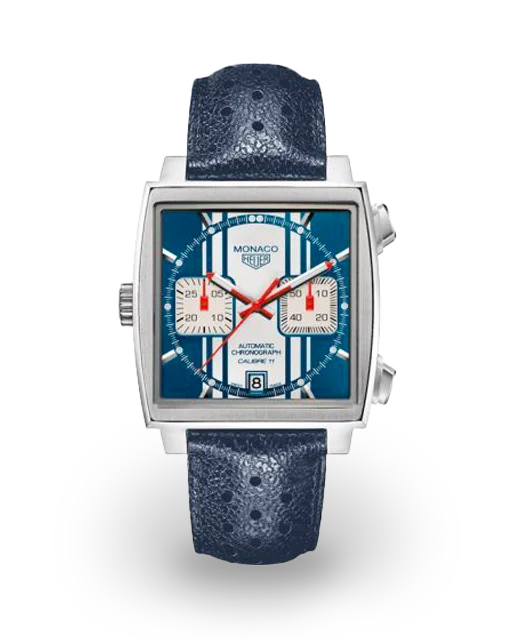 Tag Heuer Monaco Calibre 11 Steve McQueen Striping CAW211D.FC6300  Model Image