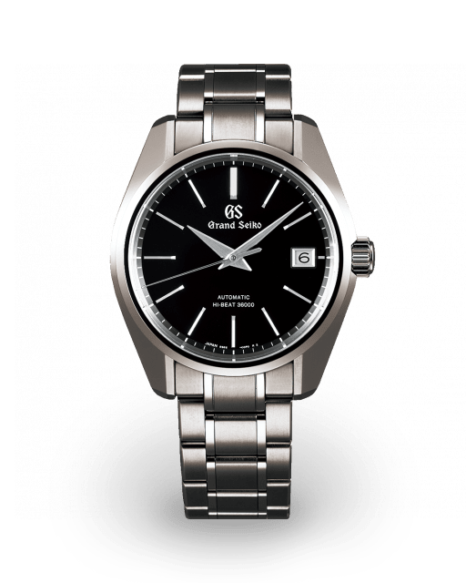 Black Dial Grand Seiko Heritage Watches | Bezel