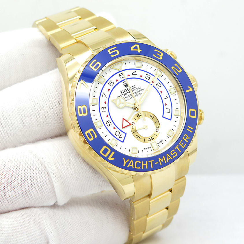 Rolex Yacht-Master II, 18K Yellow Gold, 44mm, Ref#116688-0002