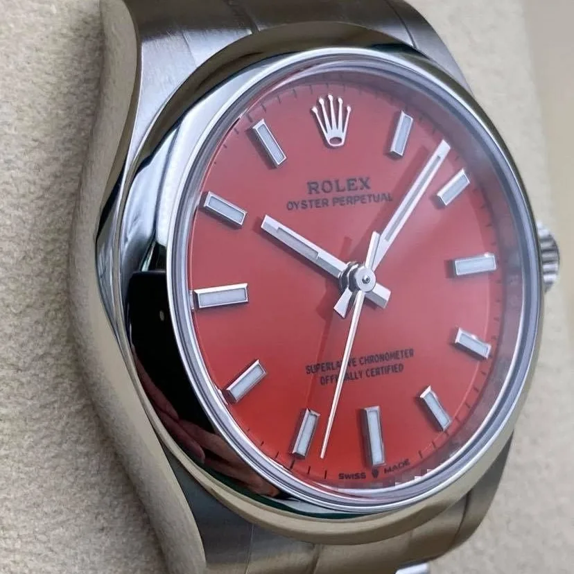 2021 Rolex Oyster Perpetual 31 Coral Red 277200-0008 Listing Image 3