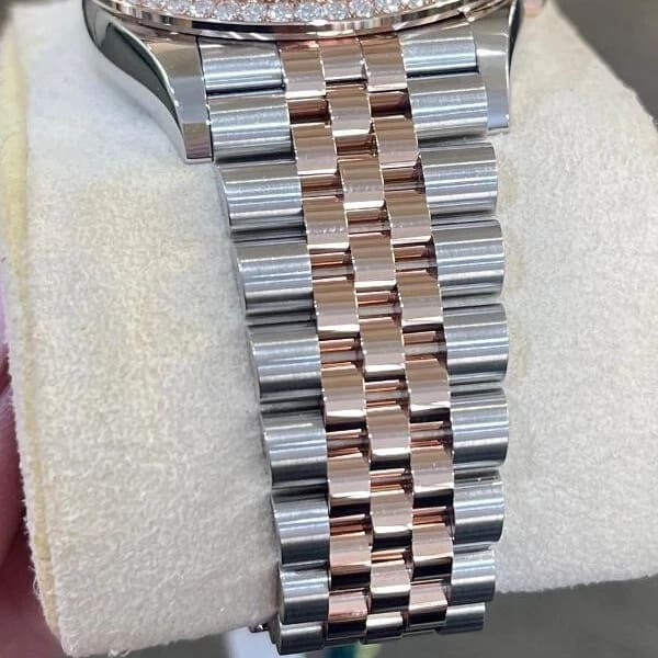 ランキング2025 Rolex Diamond / Black / Diamond-Set / Two-Tone 36 Datejust ミュージシャン