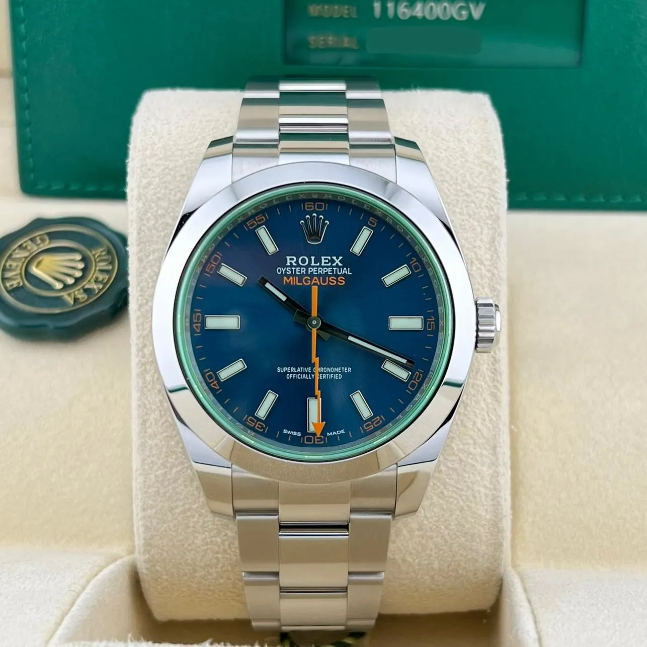 2020 Rolex Milgauss Blue 116400GV-0002 Listing Image 1