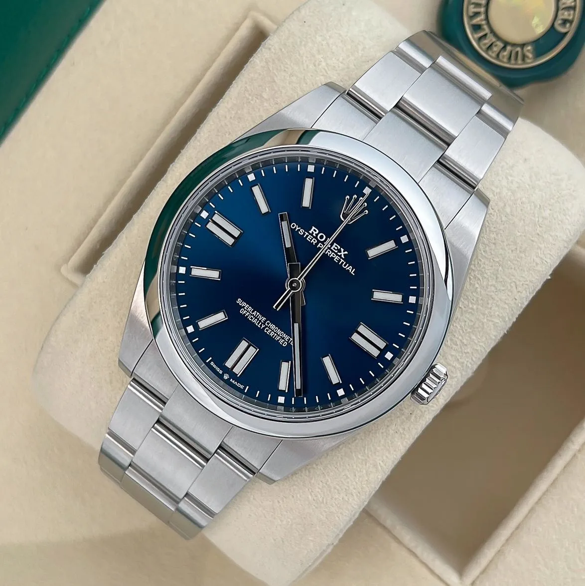 2023 Rolex Oyster Perpetual 41 Blue 124300-0003 Listing Image 3