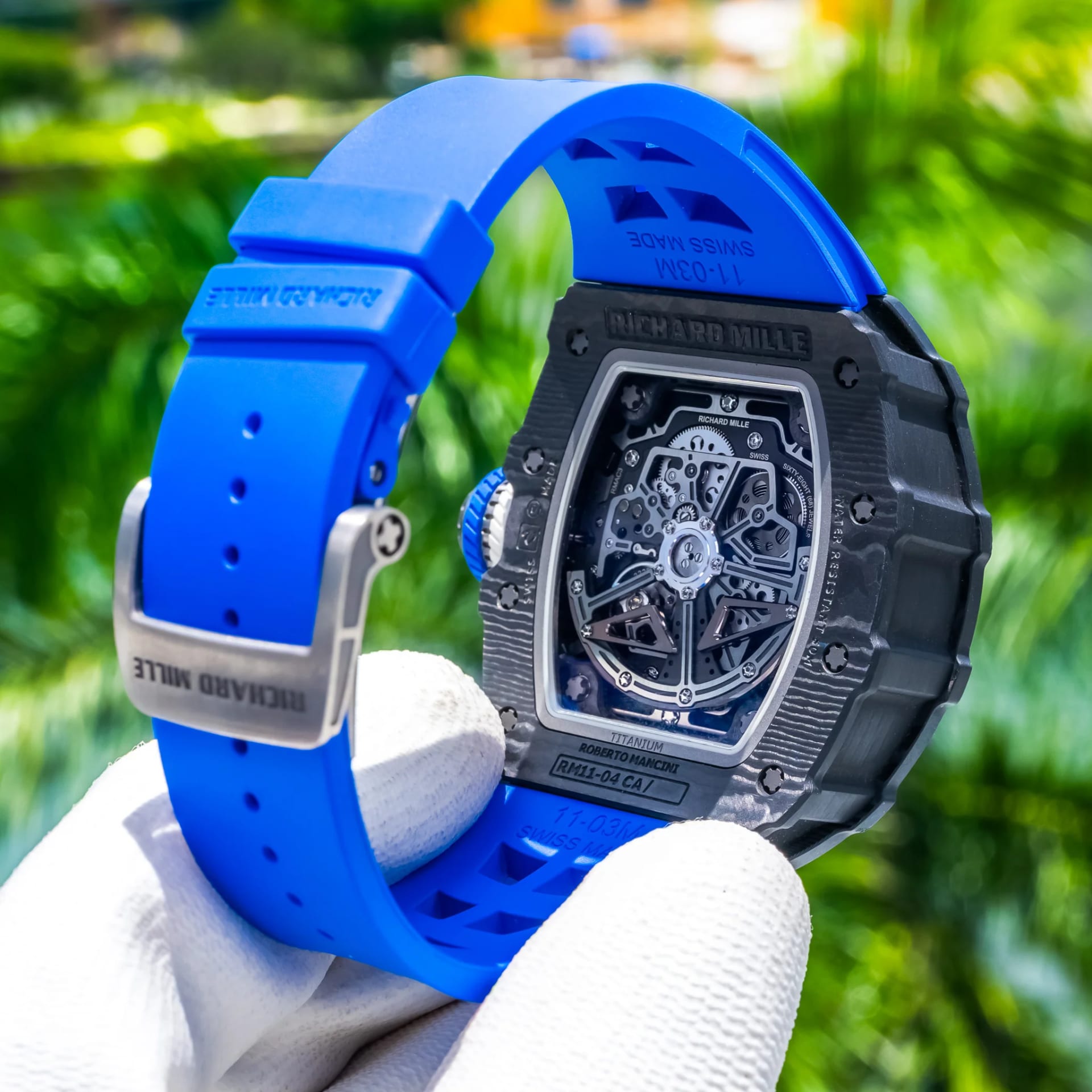 Richard Mille RM 11-04 Flyback Chronograph Roberto Mancini Carbon