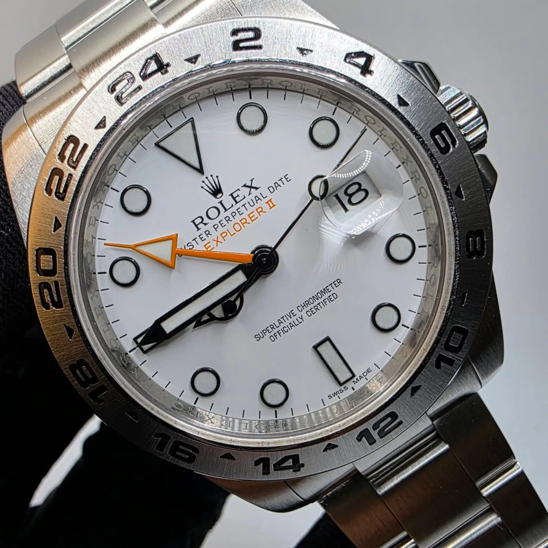 2014 Rolex Explorer II 42 / White 216570-0001