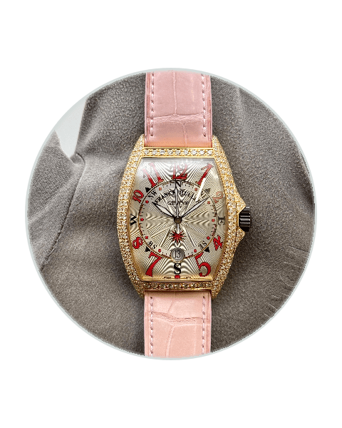 キューティフル　ローズゴールド Franck Muller Rose Gold | Authenticated In-House | Bezel