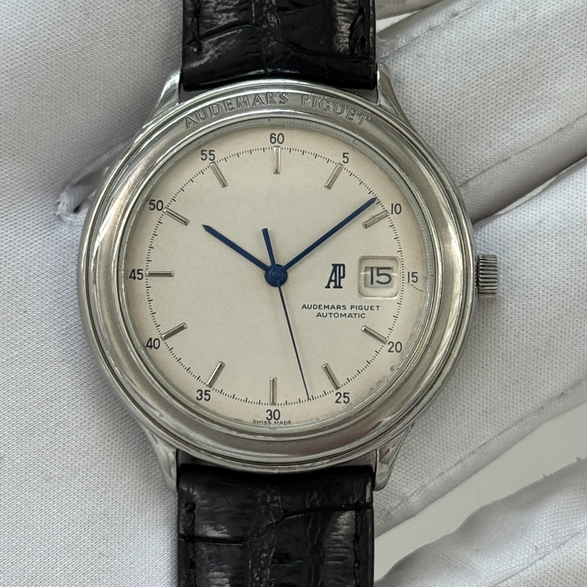 Audemars Piguet Huitieme 40 Steel / White / Strap 14593ST