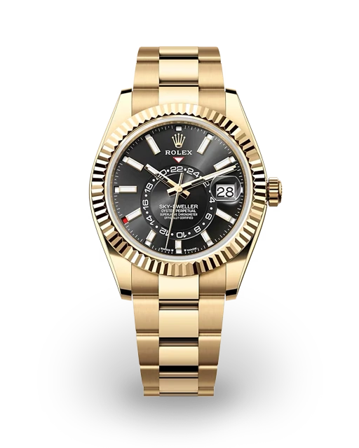 Rolex Sky-Dweller 42 Yellow Gold / Black / Oyster 336938-0002  Model Image