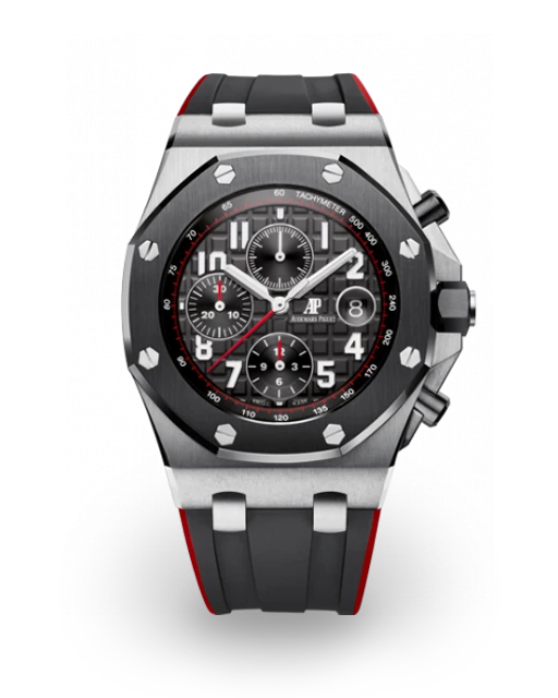 Audemars Piguet  Royal Oak Offshore Chronograph 42 Ceramic / Black / Rubber 26470SO.OO.A002CA.01  Model Image