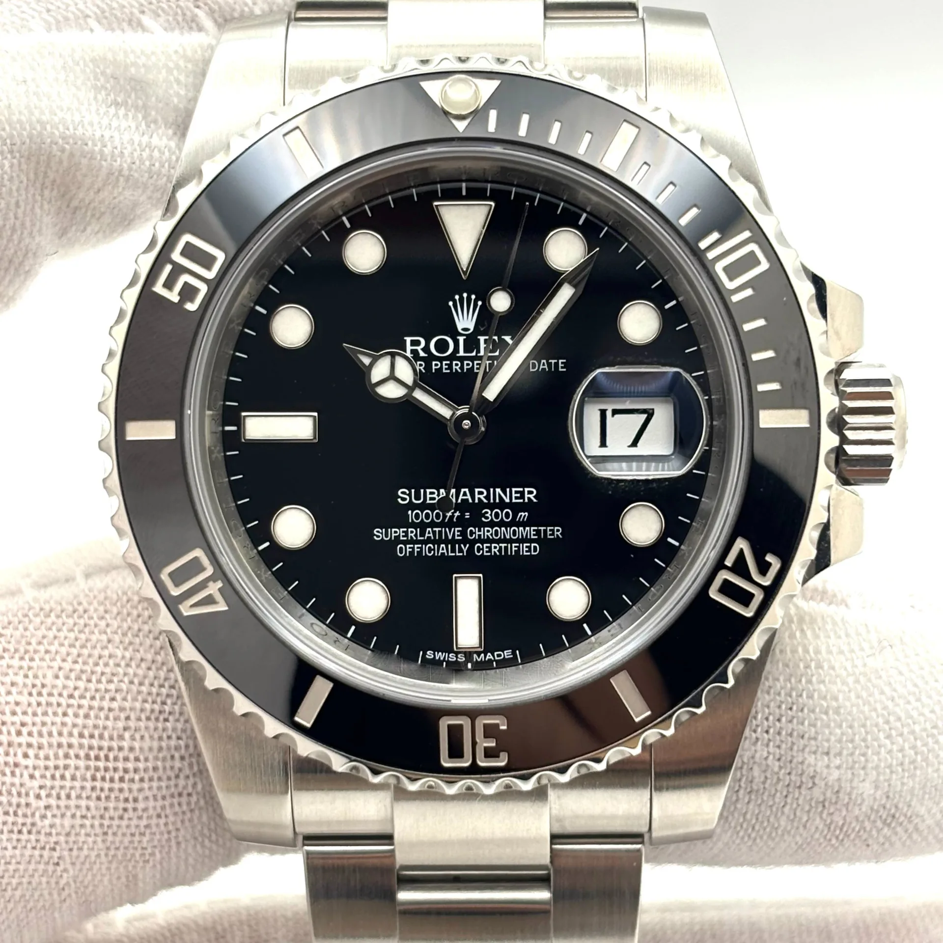 2016 Rolex Submariner Date 116610LN