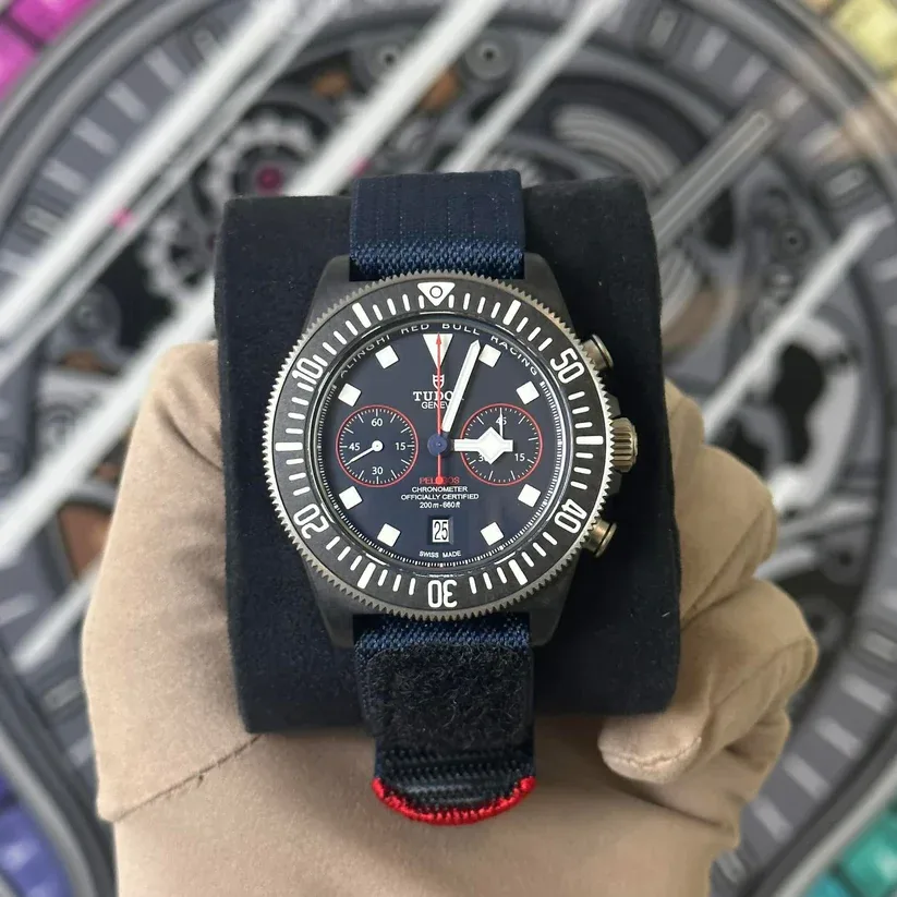 2025 Tudor Pelagos FXD Chronograph Alinghi RedBull Racing Edition M25807KN-0001