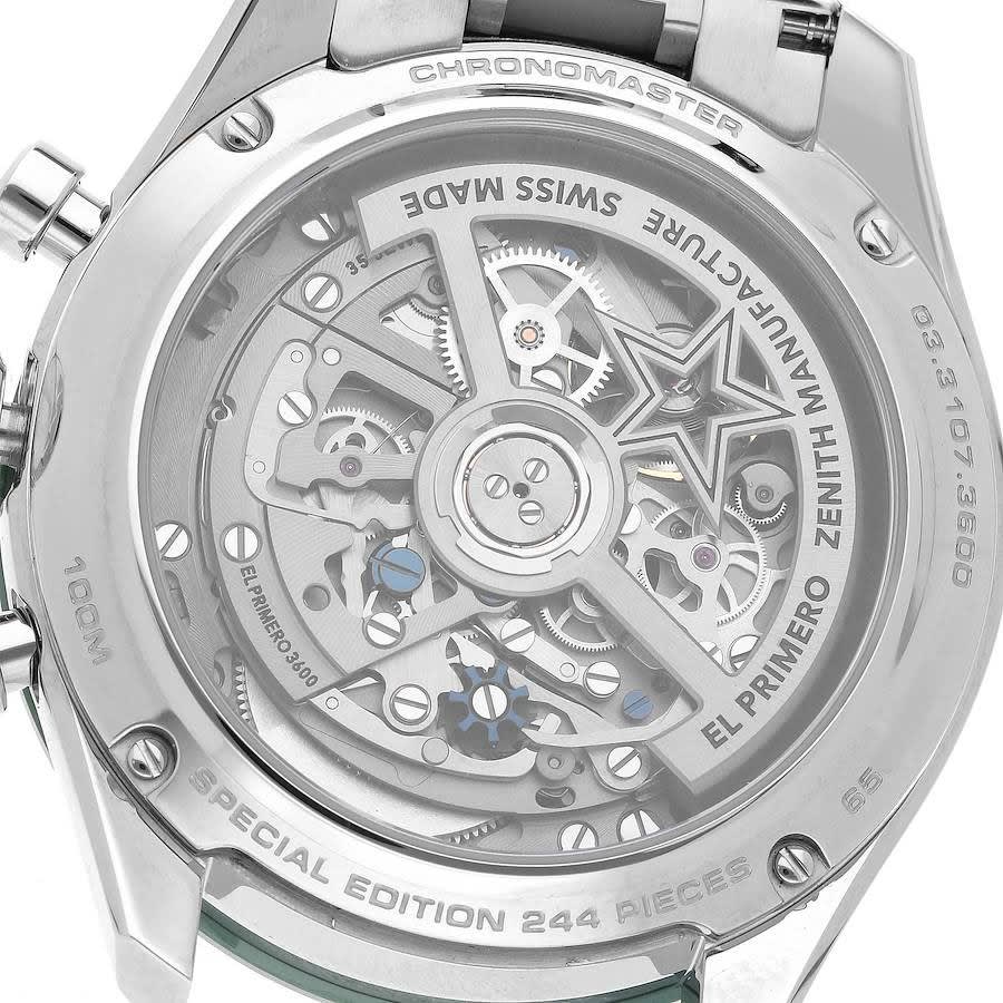 モンチ③ Zenith Chronomaster Sport Yoshida Steel / Green / Bracelet 03.3107