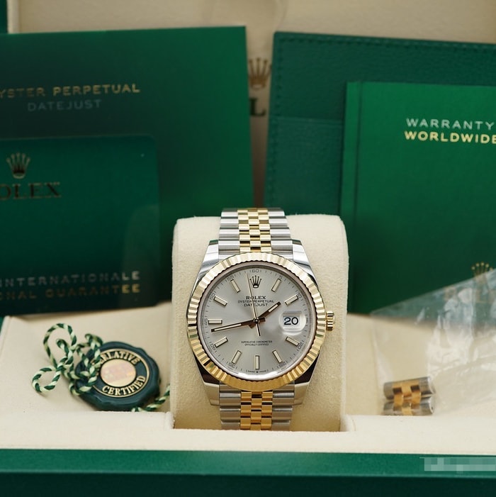 Rolex Oyster Perpetual Datejust 41, Silver Dial, 126333-0002