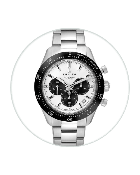 Zenith Chronomaster Sport Yoshida 41 Steel / Ceramic / White/Black