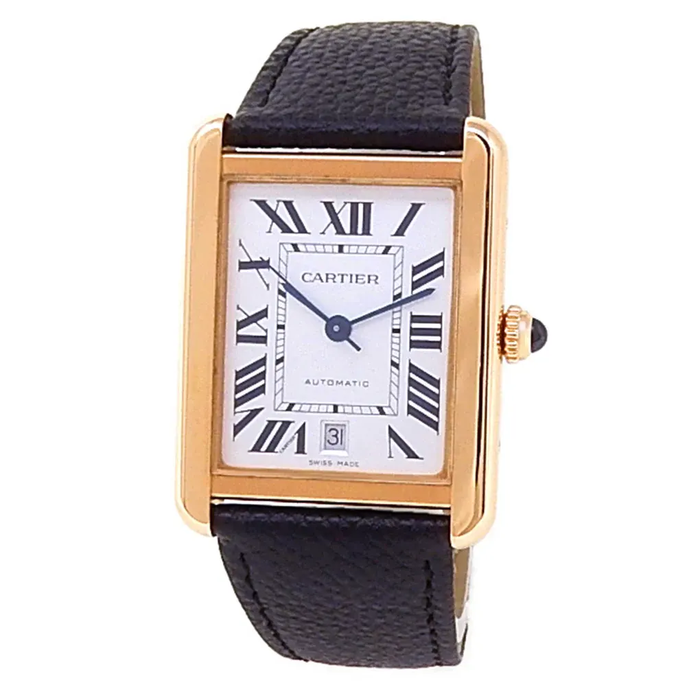 Cartier Tank Solo Automatic XL Rose Gold / Strap W5200026