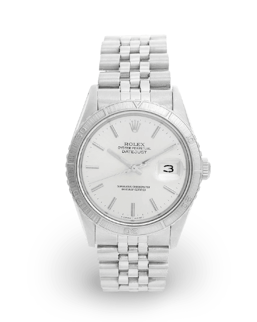 Rolex Datejust Turn-O-Graph Thunderbird 36 Steel / Silvered