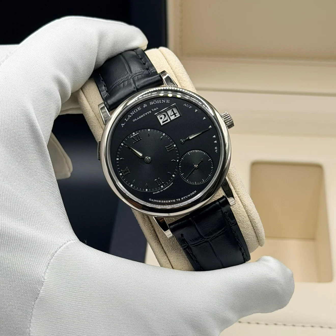 2021 A. Lange & Söhne Grand Lange 1 White Gold / Black 117.028